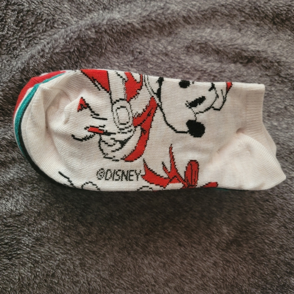 Mickey Mouse Christmas socks.